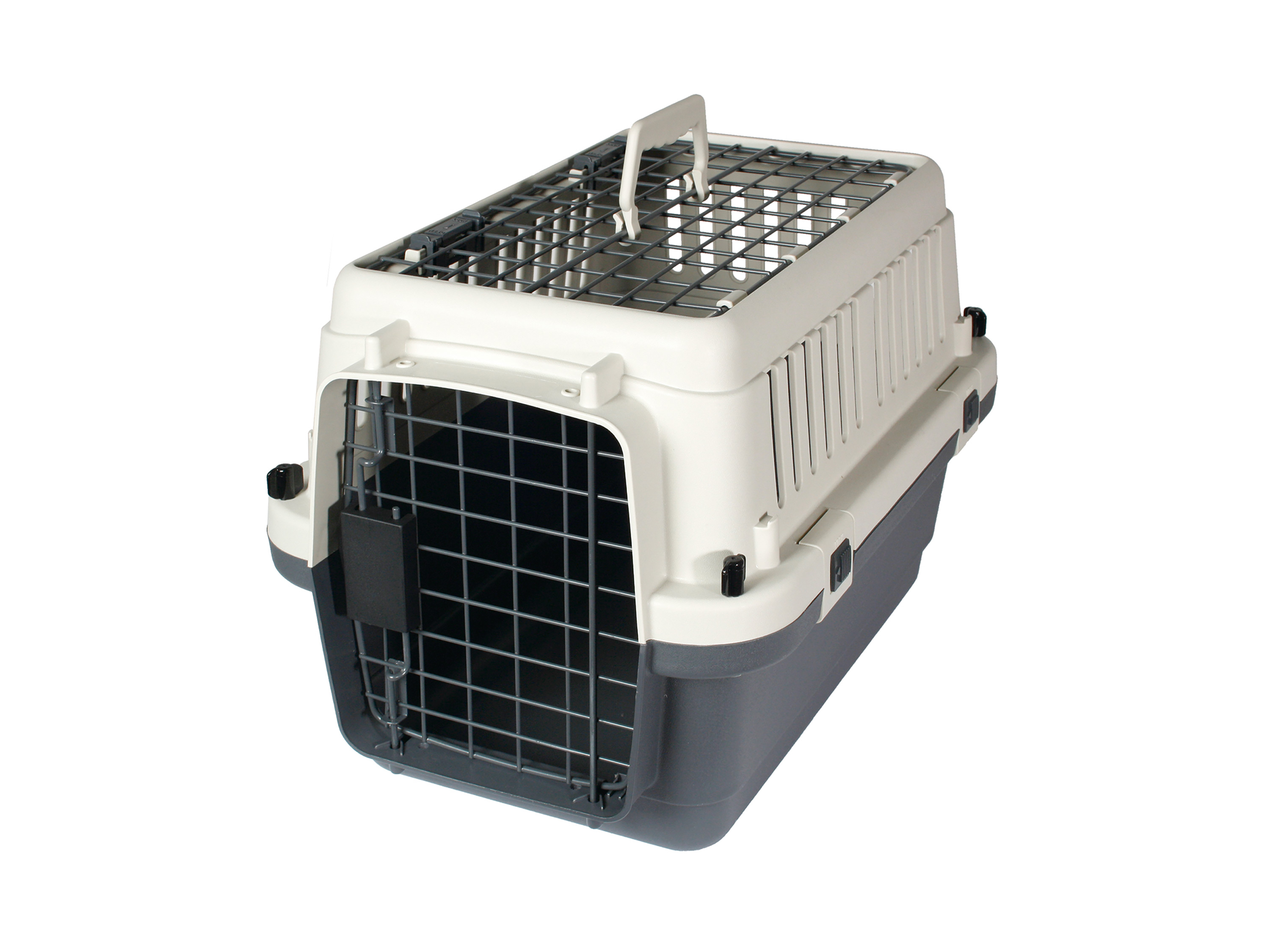 KARLIE Honden transportbox Nomad, grijs/wit (51x33x33 cm)