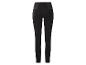 Zwarte dameslegging met brede elastische tailleband