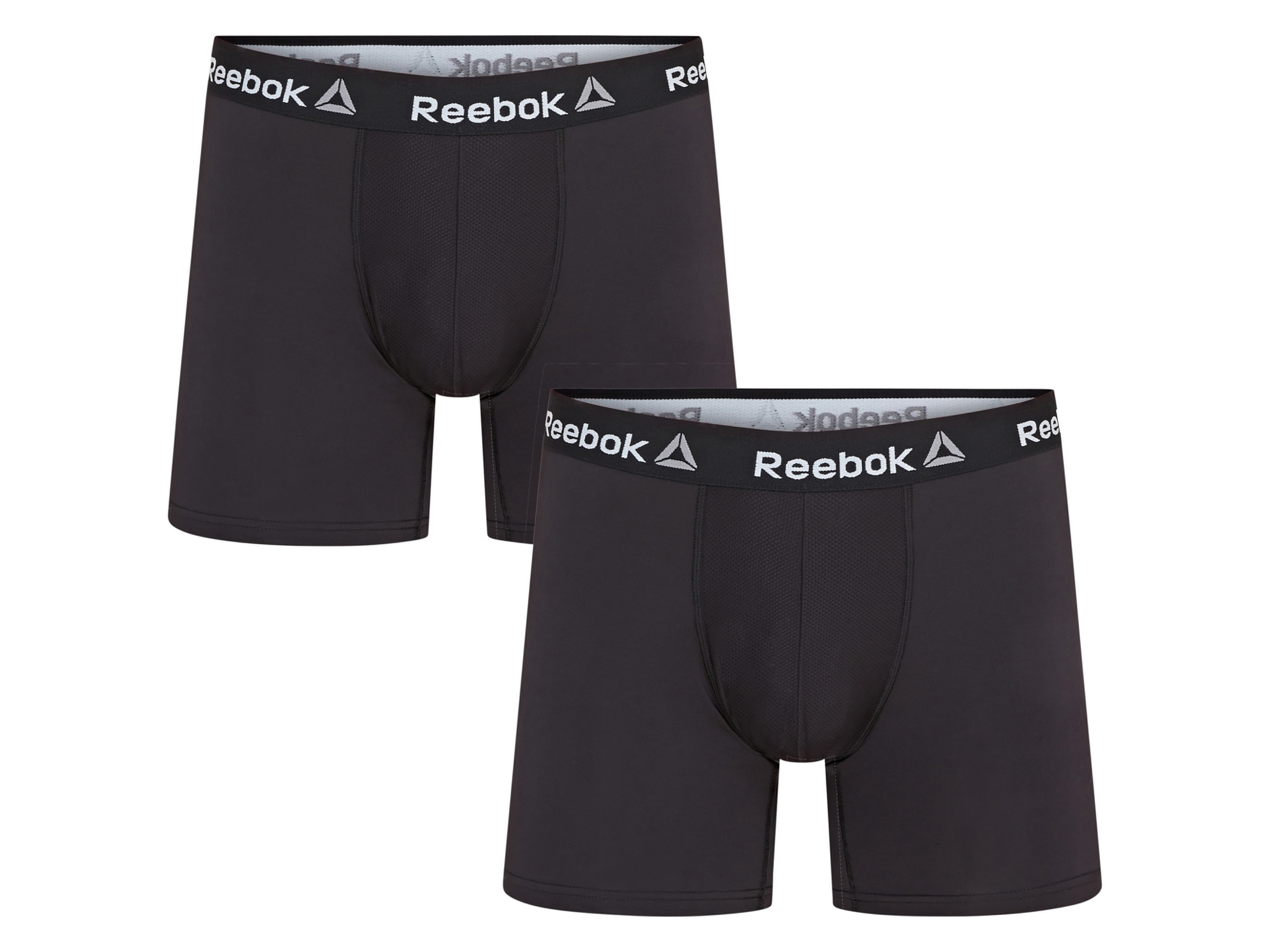 Reebok Set van 2 heren boxers (Zwart, M)