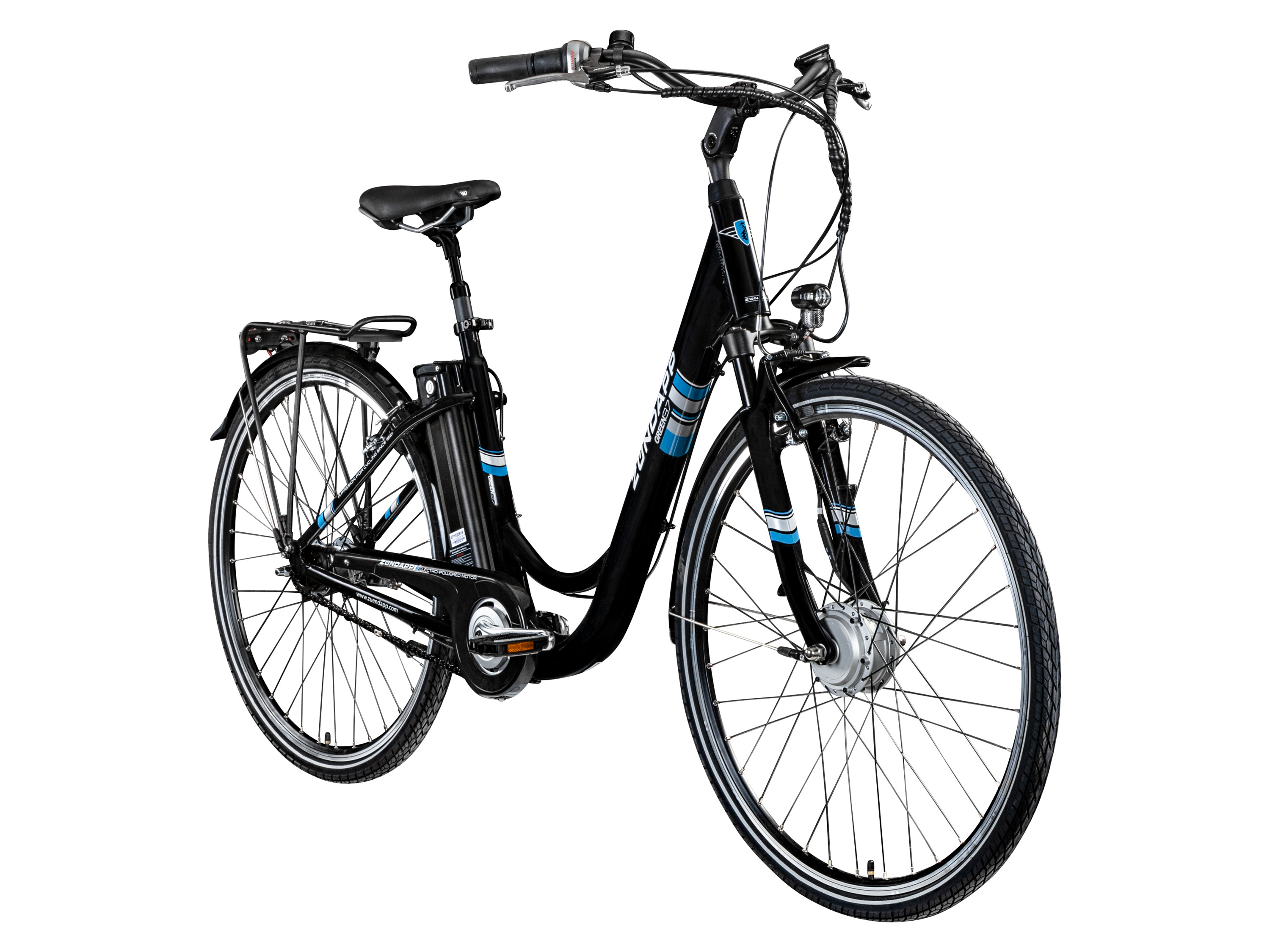 ZÜNDAPP E-Bike City Green 3.7 E-Bike 700c, 26 of 28 inch (28 Zoll schwarz)