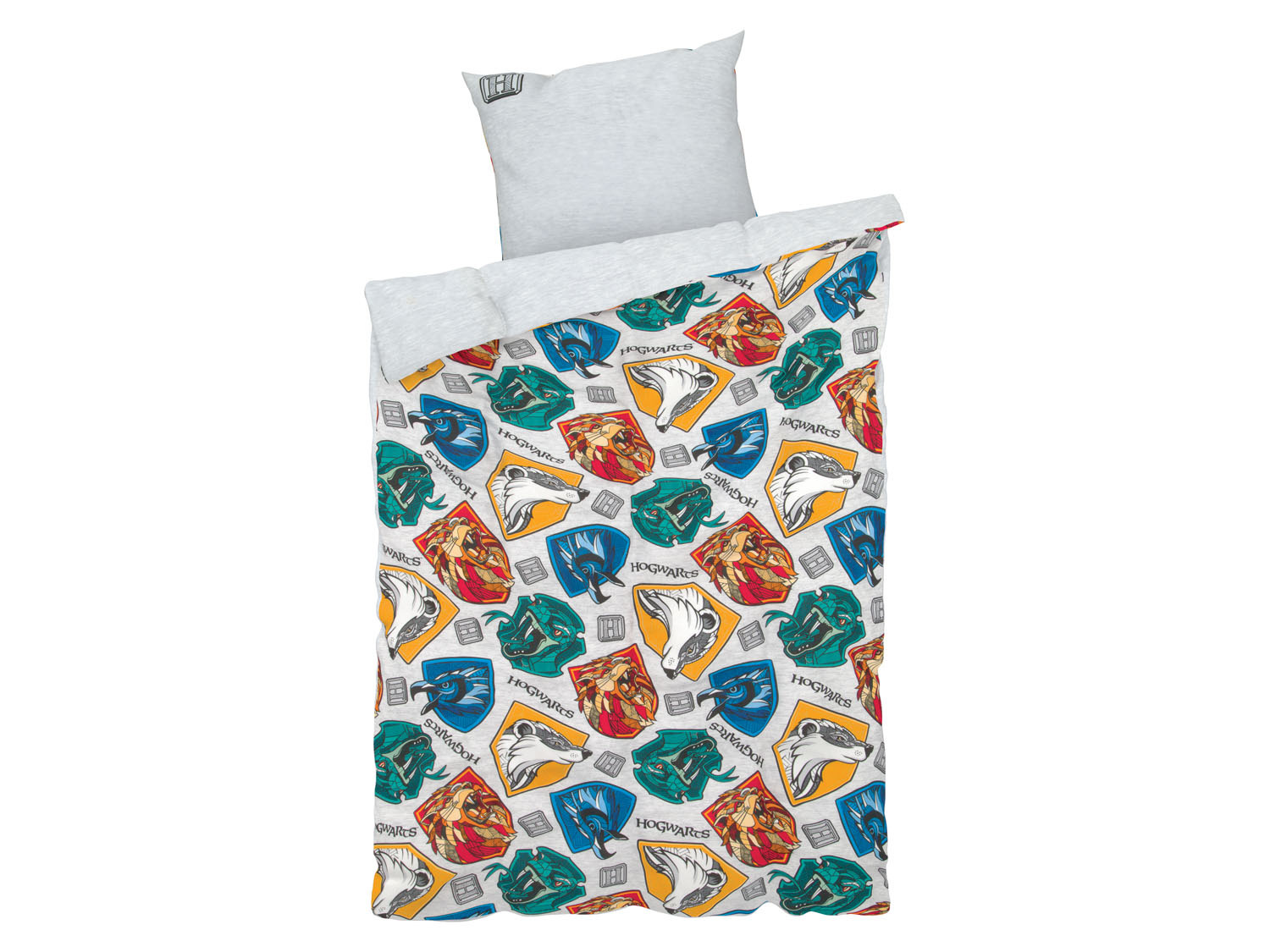 Harry Potter Dekbedovertrek 140x200 - Microfaser Bettwäsche Für Potter-Fans