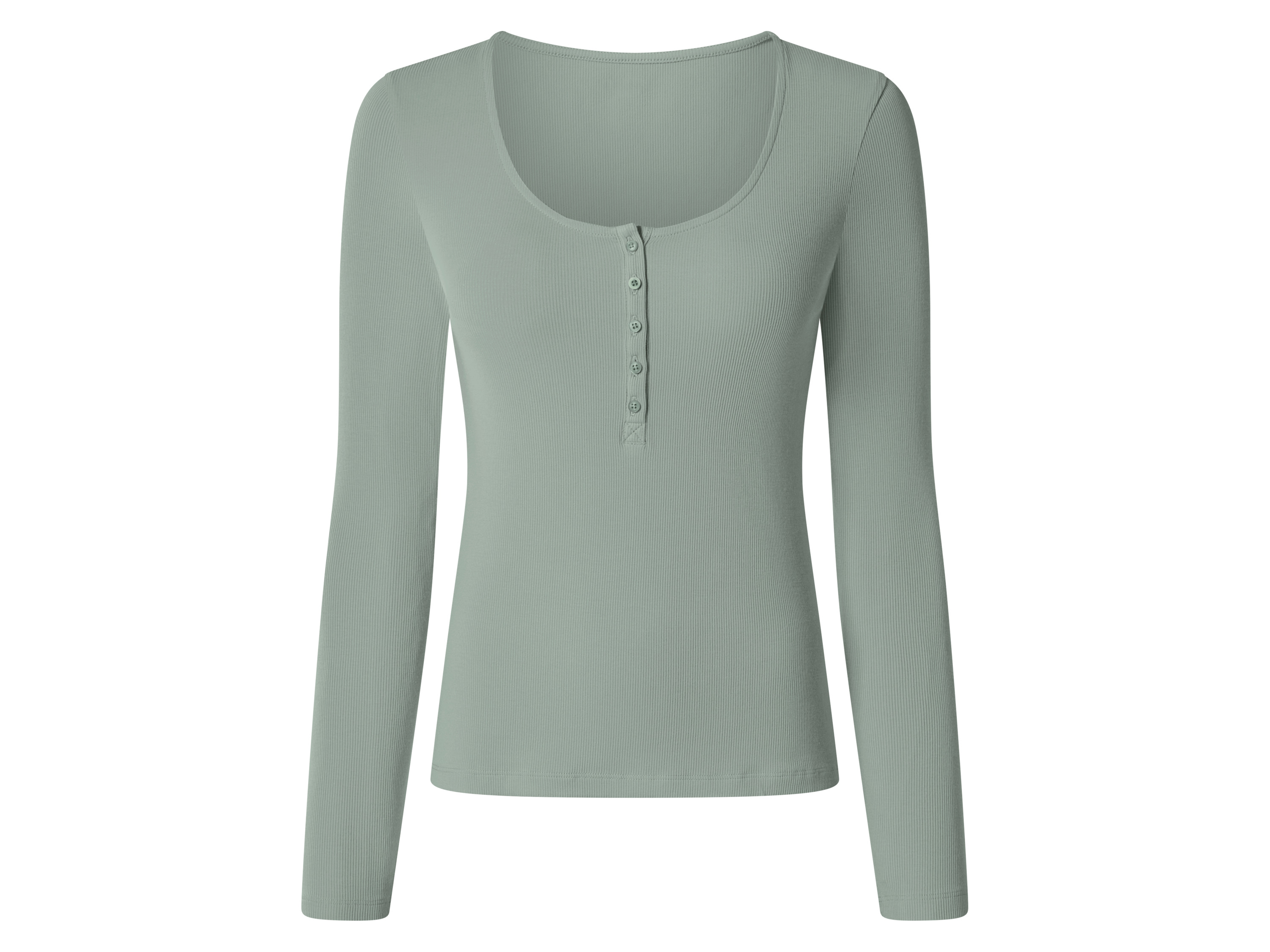 esmara Dames longsleeve (Groen, M (40/42))