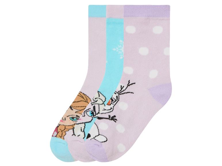 Frozen sokkenset: Anna, Olaf, stippen en sneeuwvlokken.
