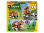 3-in-1 speelgoedset met egel-, uil- en hamsterfiguren