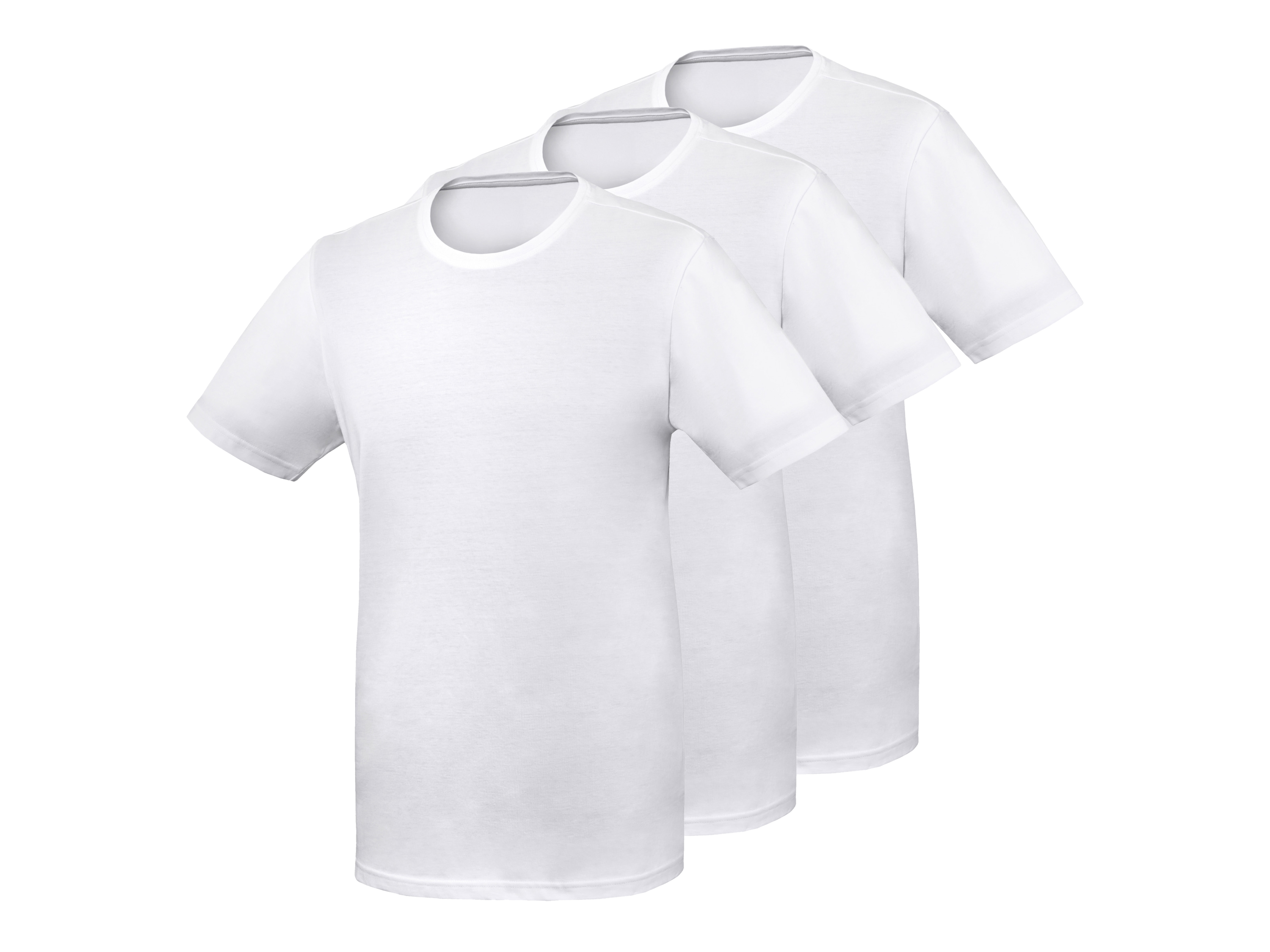 PARKSIDE Set van 3 heren T-shirts (wit, S)