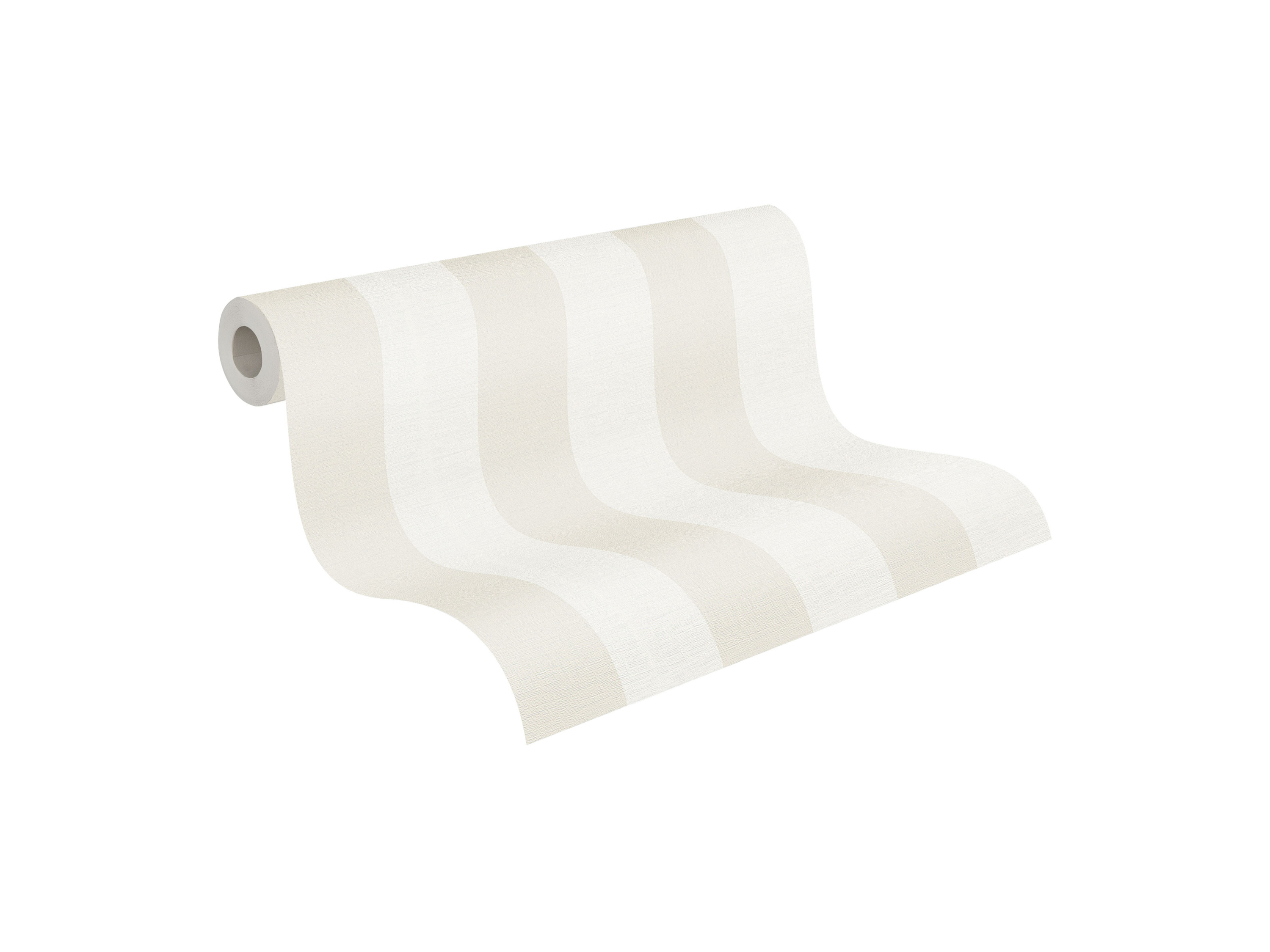 AS CRÉATION Vliesbehang 10,05 m x 53 cm (Crèmewit, 10,05 x 0,53 m)
