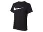 Zwart Nike T-shirt met wit logo.