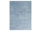 Blauw rechthoekig vloerkleed met subtiele textuur