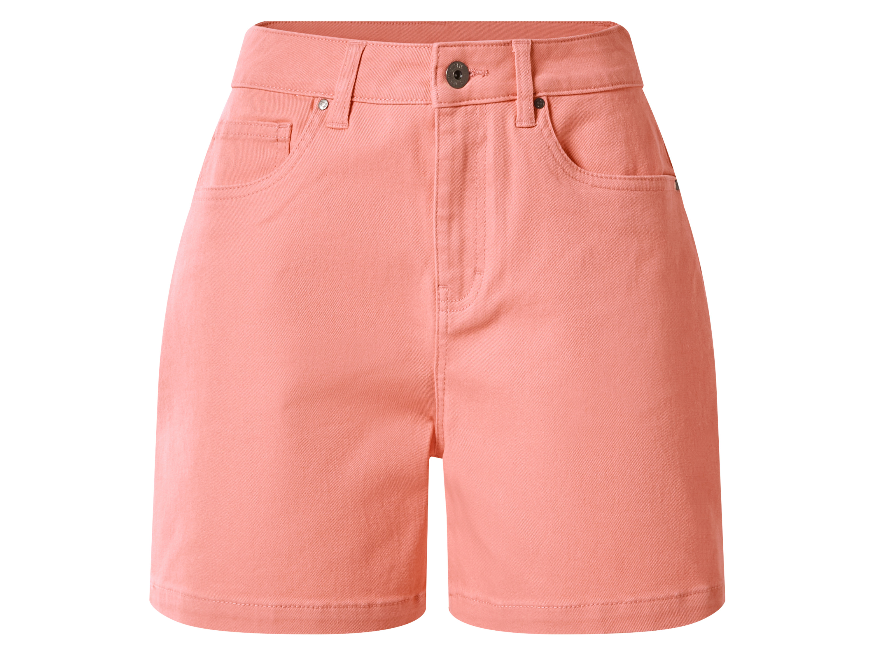 ESMARA Dames jeansshorts (Koraal, 40)