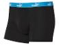 Zwarte Puma boxershorts met turquoise band.