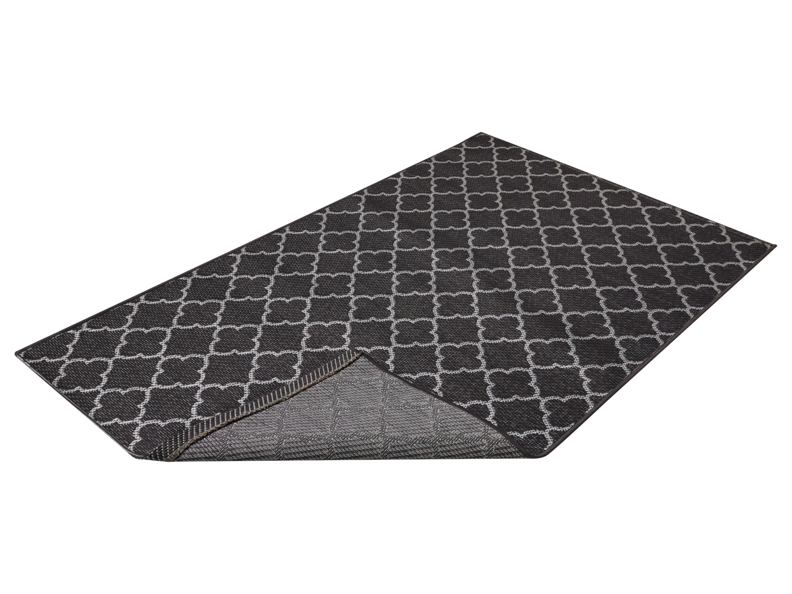 LIVARNO Vloerkleed voor binnen en buiten 115 x 180 cm (Grijs)