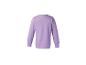 Paars kinder T-shirt met lange mouwen, achteraanzicht