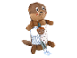 Schattig knuffeldier otter voor baby's met interactieve elementen.