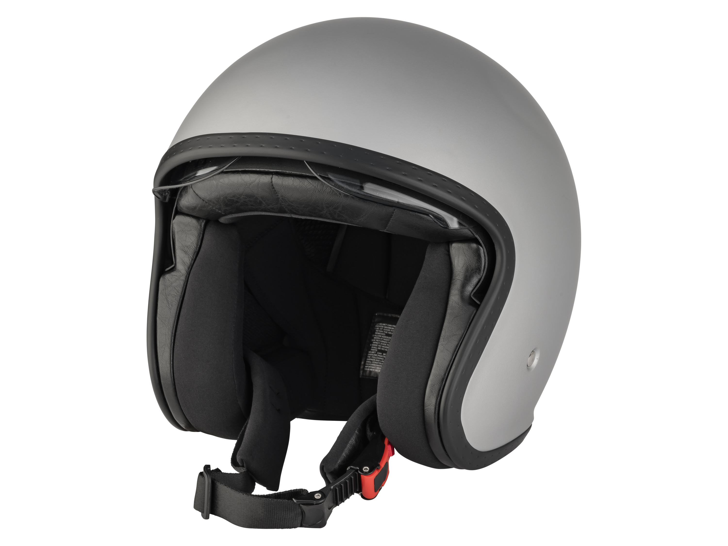 ULTIMATE SPEED Scooter helm maat M (Zilver/grijs)