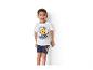 Kinder T-shirt en short, Nemo thema, zomerse stijl.