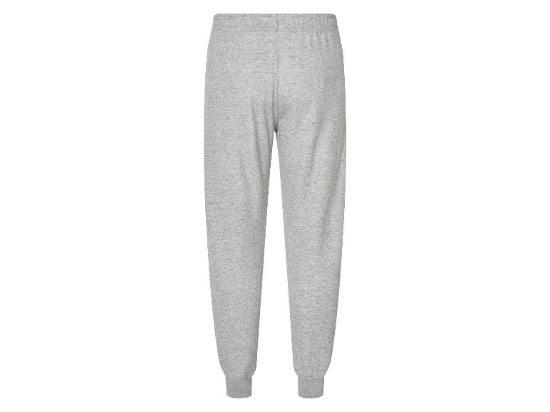 Grijze joggingbroek.