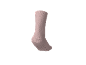 Lichtroze antislipsok voor baby's of peuters