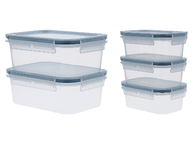 SILVERCREST® Vershoudbakjes met klikdeksel