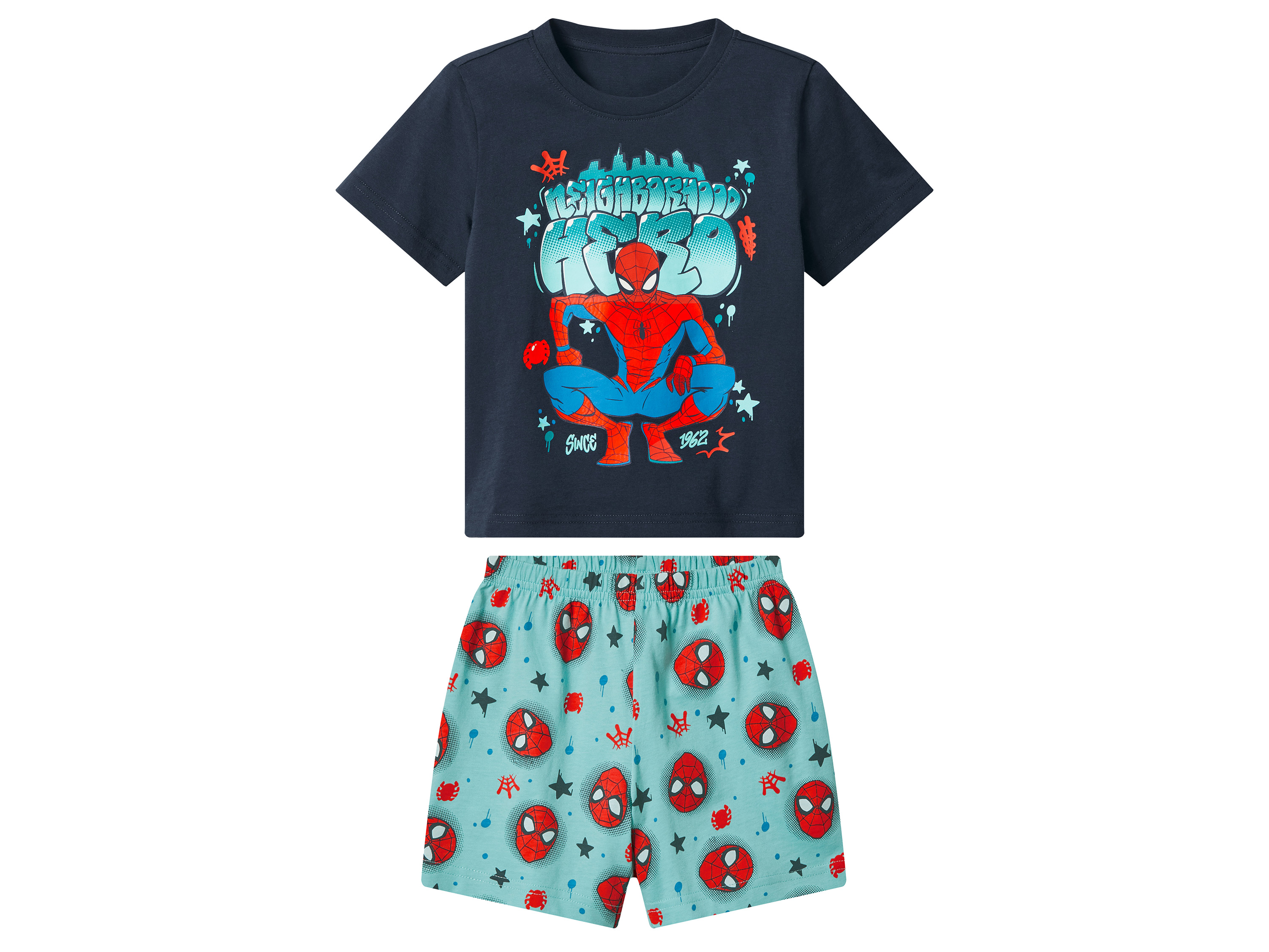 LUPILU Kinder shortama - Disney (Spiderman, 98/104)