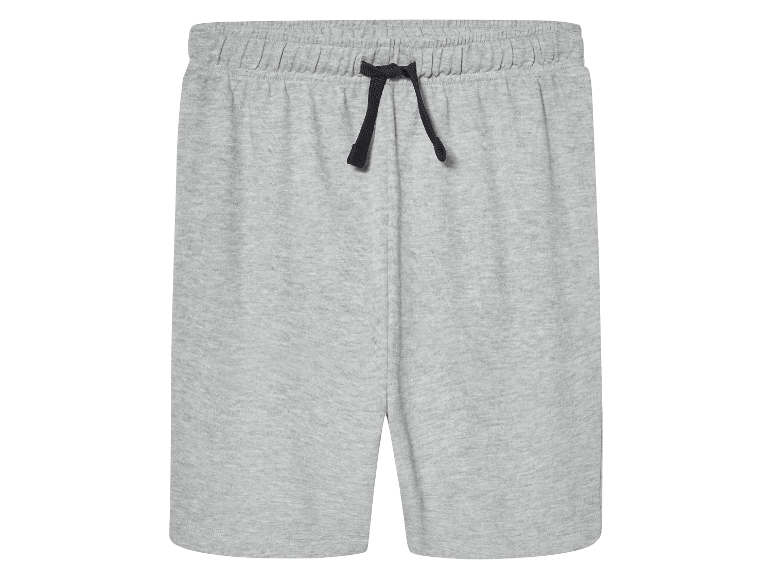 Grijze shorts met trekkoord.