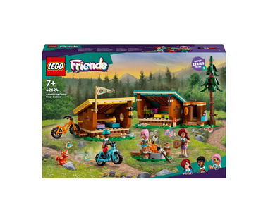 LEGO® Friends Avonturenkamp knusse boshutten - 42624