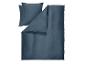 Blauw dekbedovertrekset met twee kussens