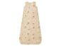 Beige babyslaapzak met Winnie de Poeh, wolken en sterrenpatroon.
