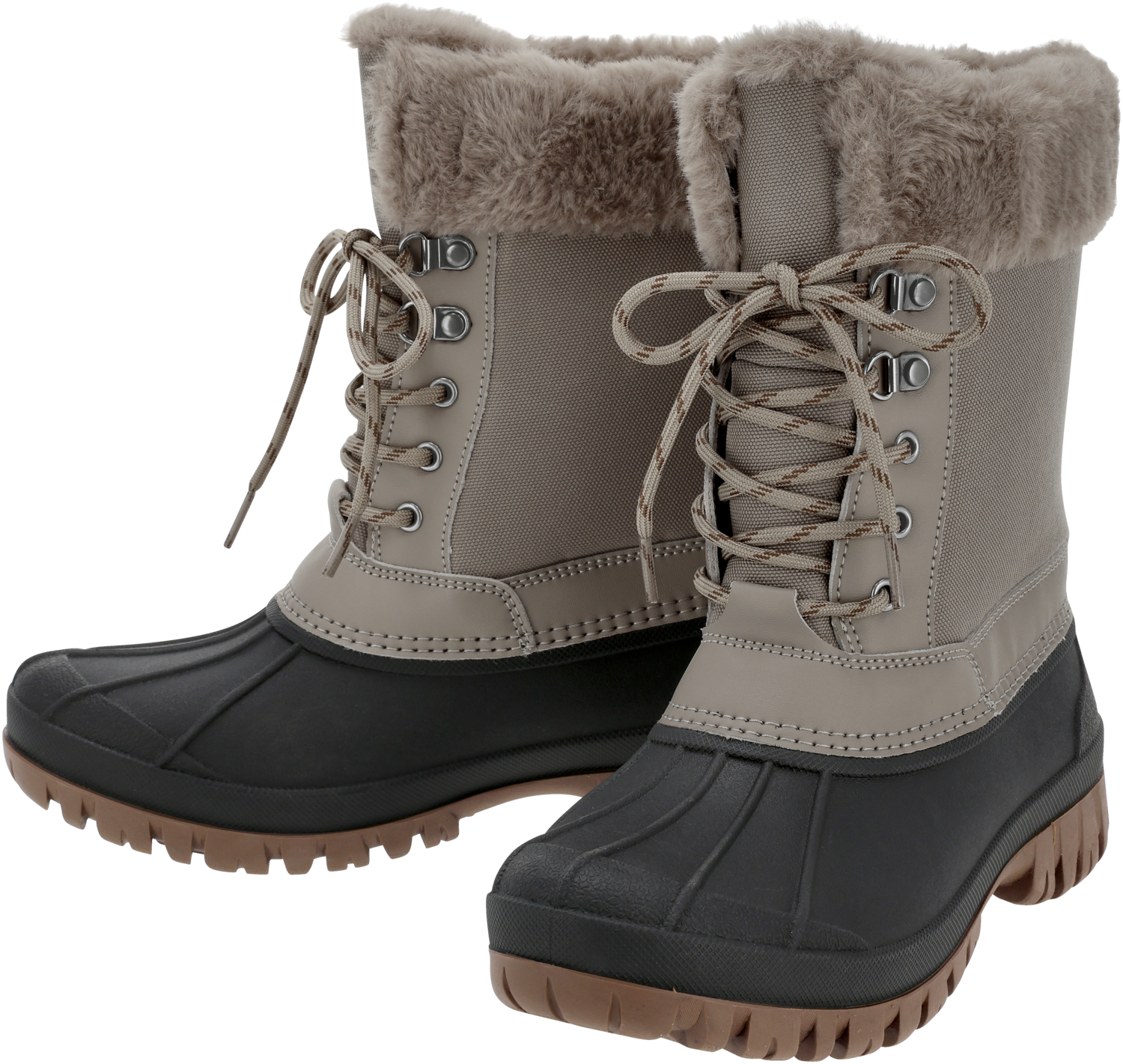 ESMARA Dames veterschoenen (Beige, 40)