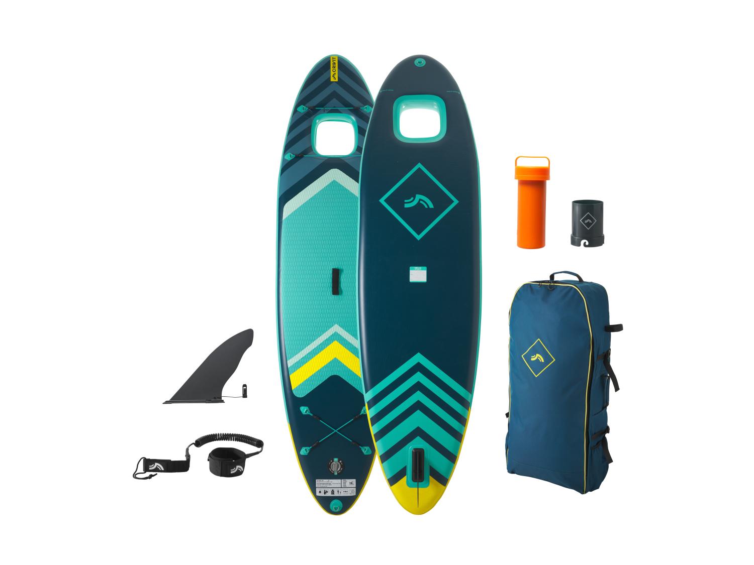 Opblaasbaar SUP-board Allround met kijkvenster | LIDL