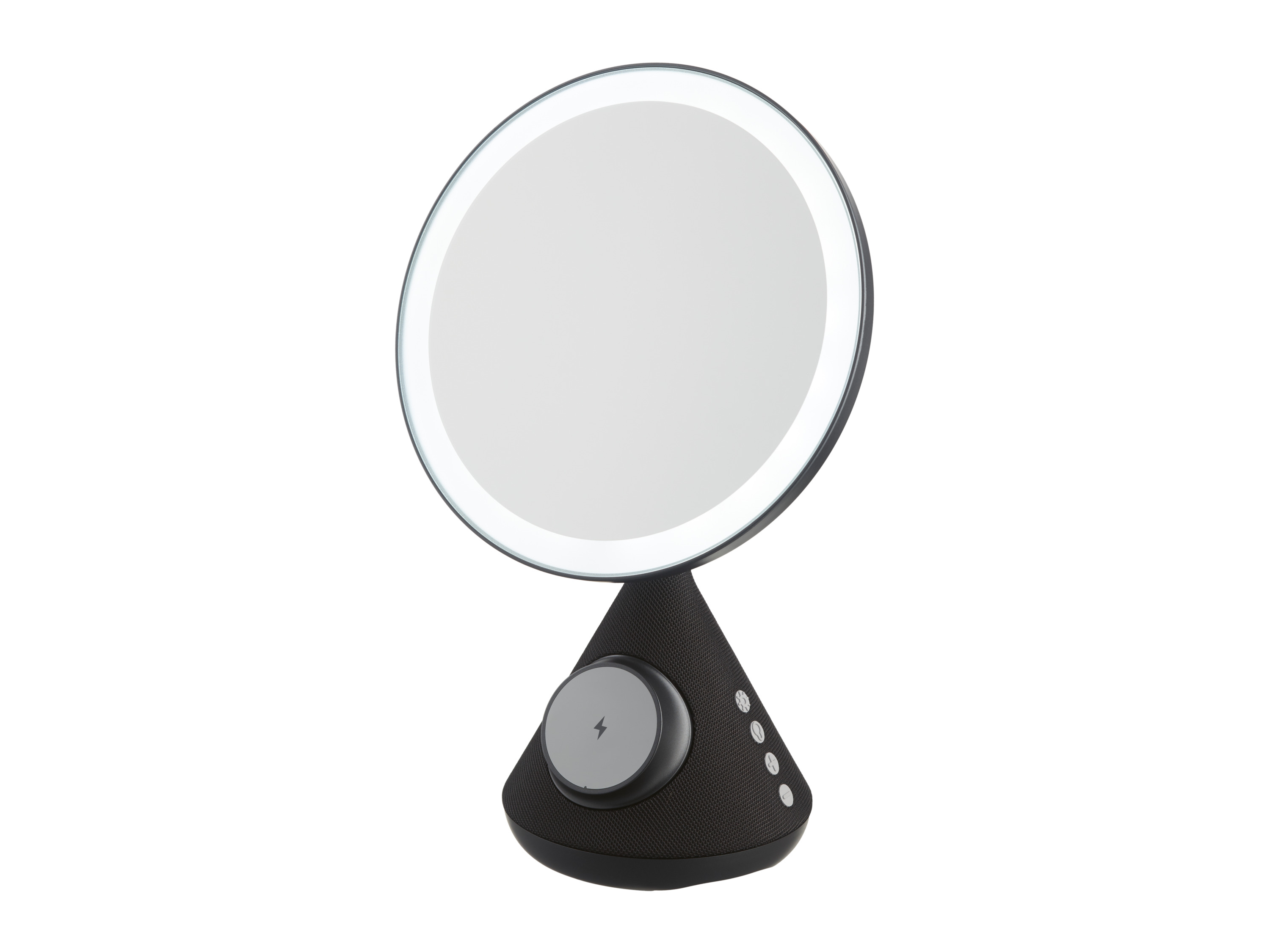 TRONIC Make-up spiegel met Bluetooth-speaker en verlichting (Zwart)