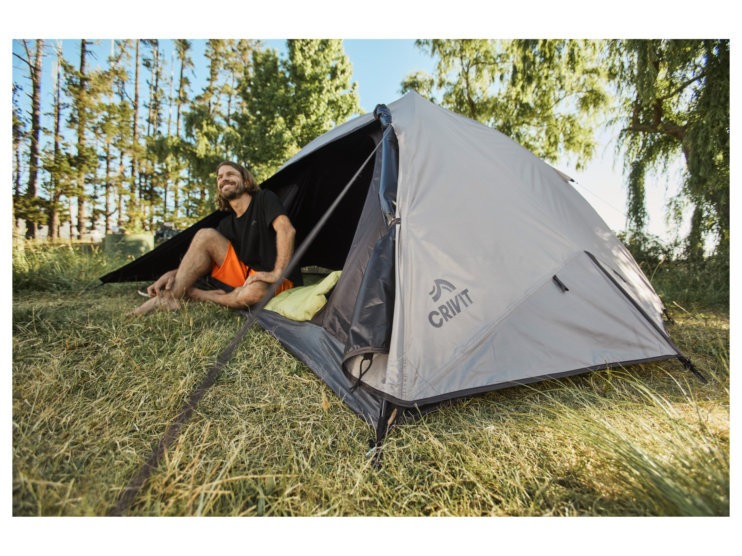 CRIVIT Verduisterende 4-persoons tent - 2