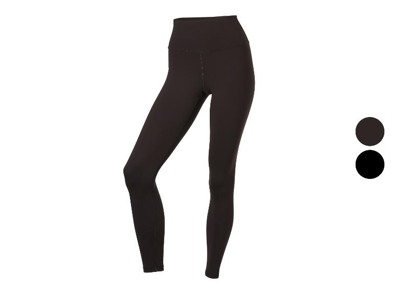 Zwarte dameslegging met hoge taille