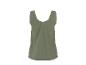 Kaki groene tanktop, achterkant