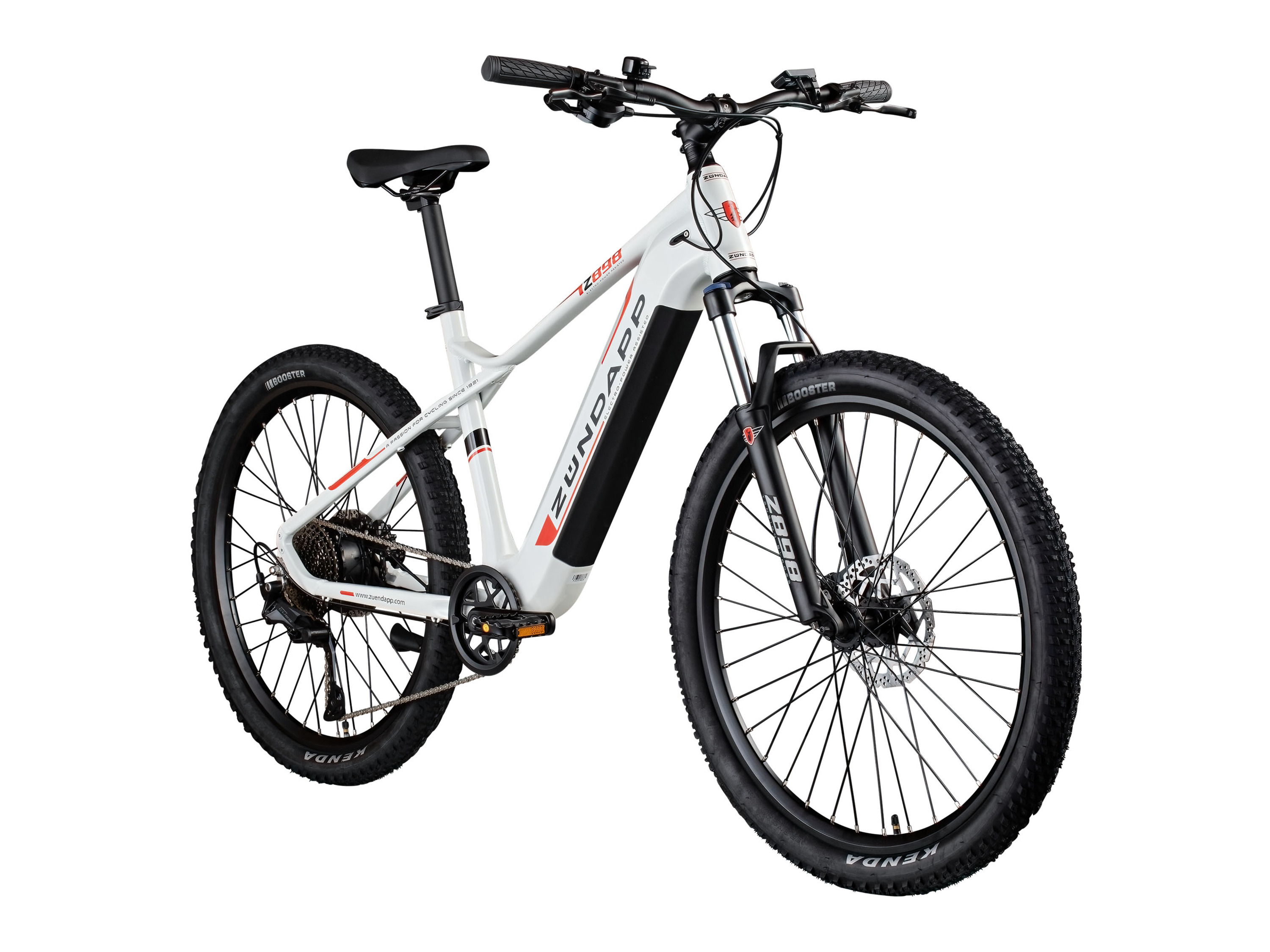 Zündapp Elektrische mountainbike Z898 (Wit/rood)