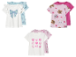 Kinder T-shirts met katten, harten en strikken.
