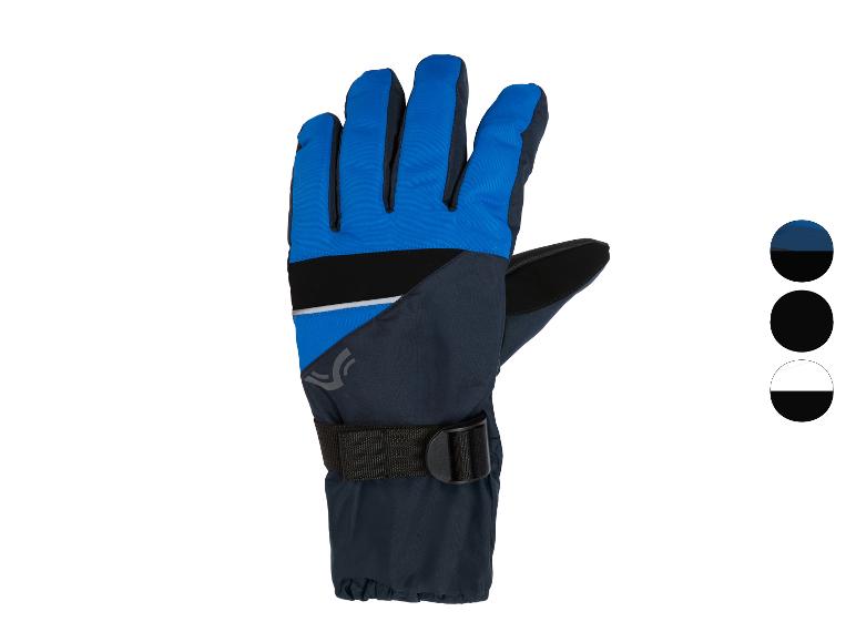 CRIVIT skiwanten in blauw en donkerblauw met verstelbare band