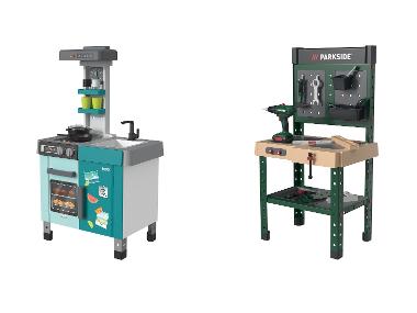 PLAYTIVE Kunststof speelgoed keuken of werkbank