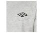 Grijs Umbro T-shirt met een zwart ruitlogo