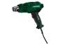 Parkside heteluchtpistool: groene elektrische tool voor klussen.