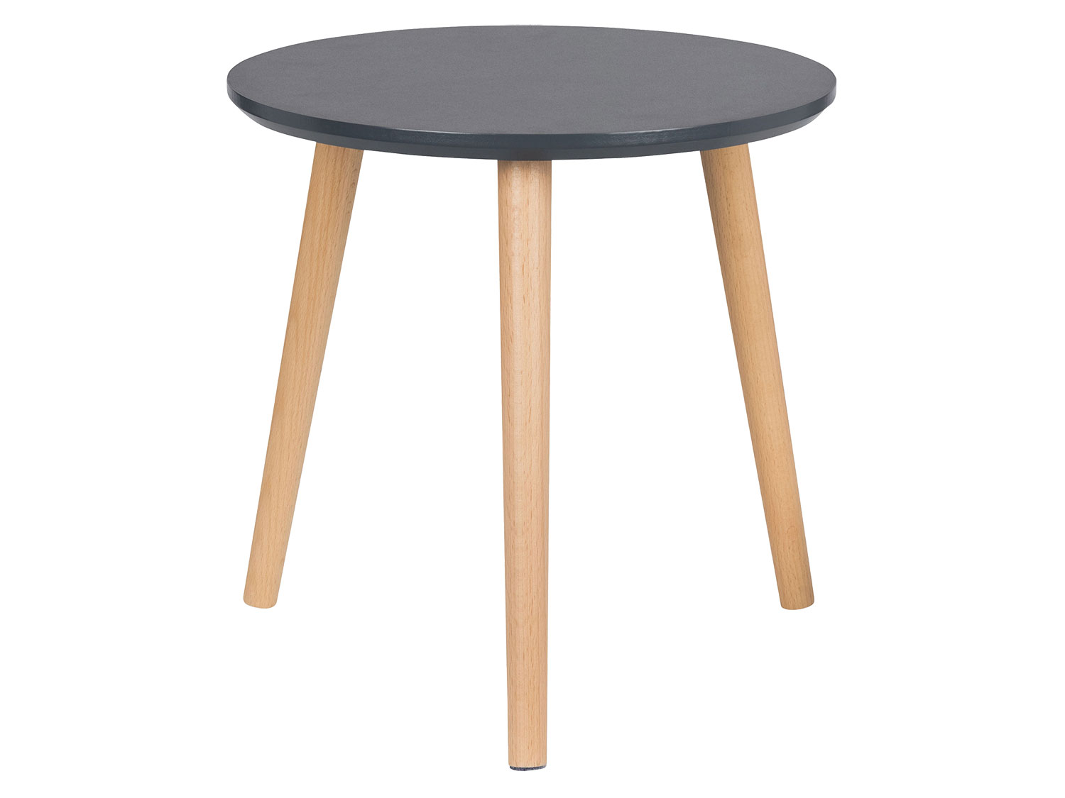 LIVARNO home Houten bijzettafel (Antraciet)