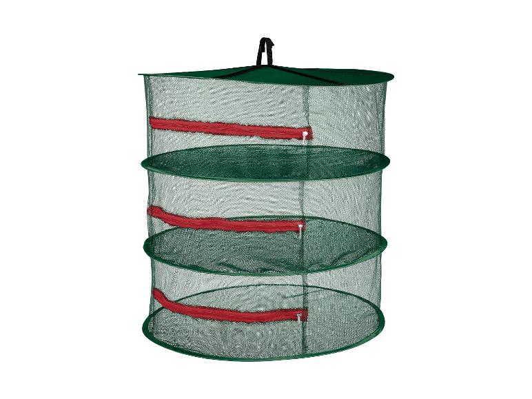 Drie verdiepingen groene gaasvoedseldroger.