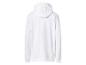 Witte hoodie, achteraanzicht