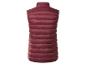 Bordeauxrode gewatteerde heren bodywarmer