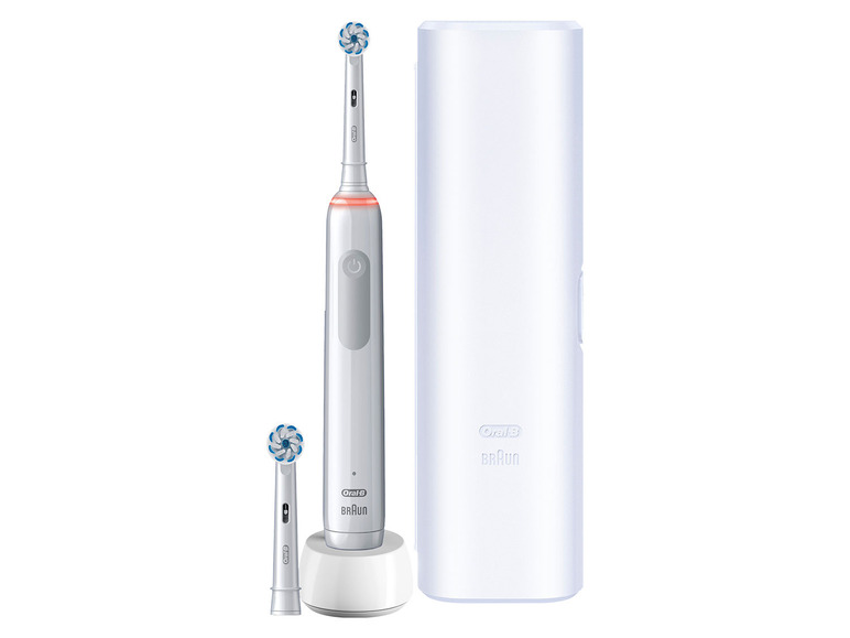 Ga naar volledige schermweergave: Oral-B Elektrische tandenborstel Pro 3 3500 met reisetui - afbeelding 2