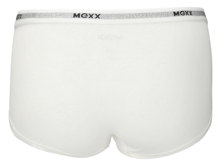 Witte MGXX slips met zilveren band.