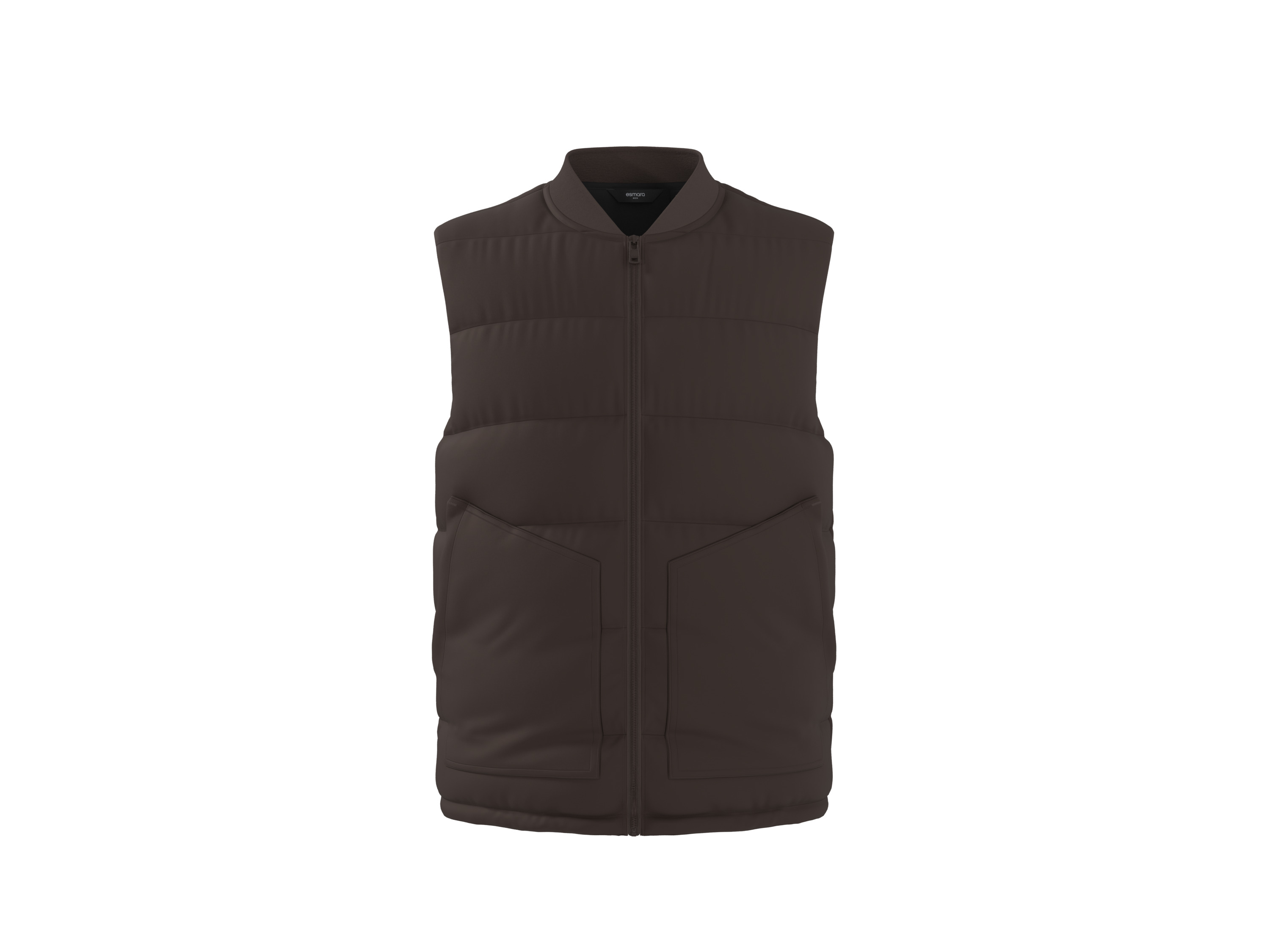 ESMARA MEN Heren bodywarmer, lightweight (Bruin, XL)