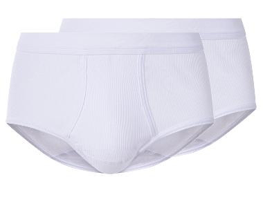 esmara Men Set van 2 heren onderbroeken - dubbelrib