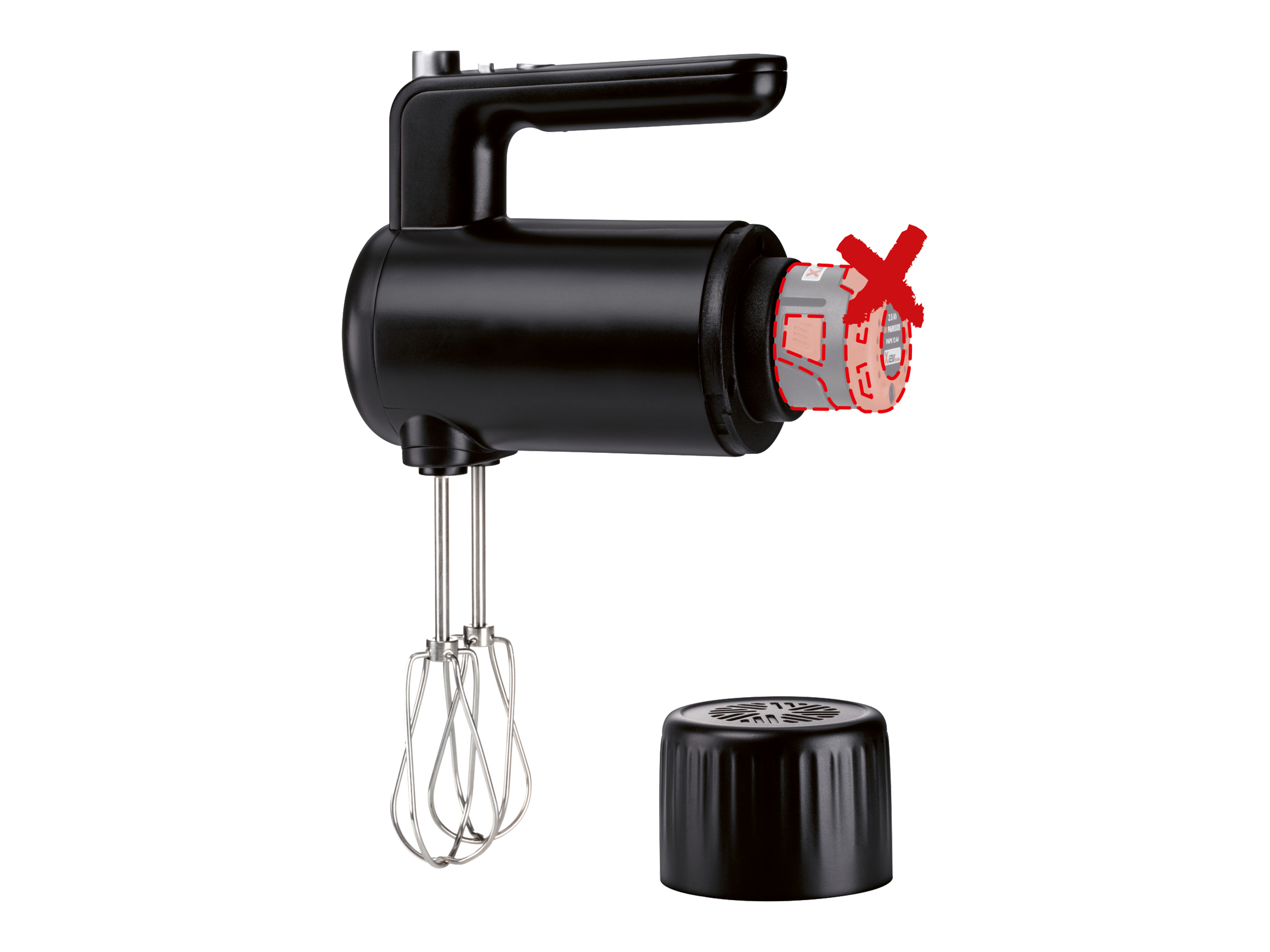 SILVERCREST KITCHEN TOOLS Accu-handmixer 12 V, zonder accu en lader