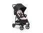 Zwarte Hauck Rapido 4 kinderwagen met roze voering en zonnekap