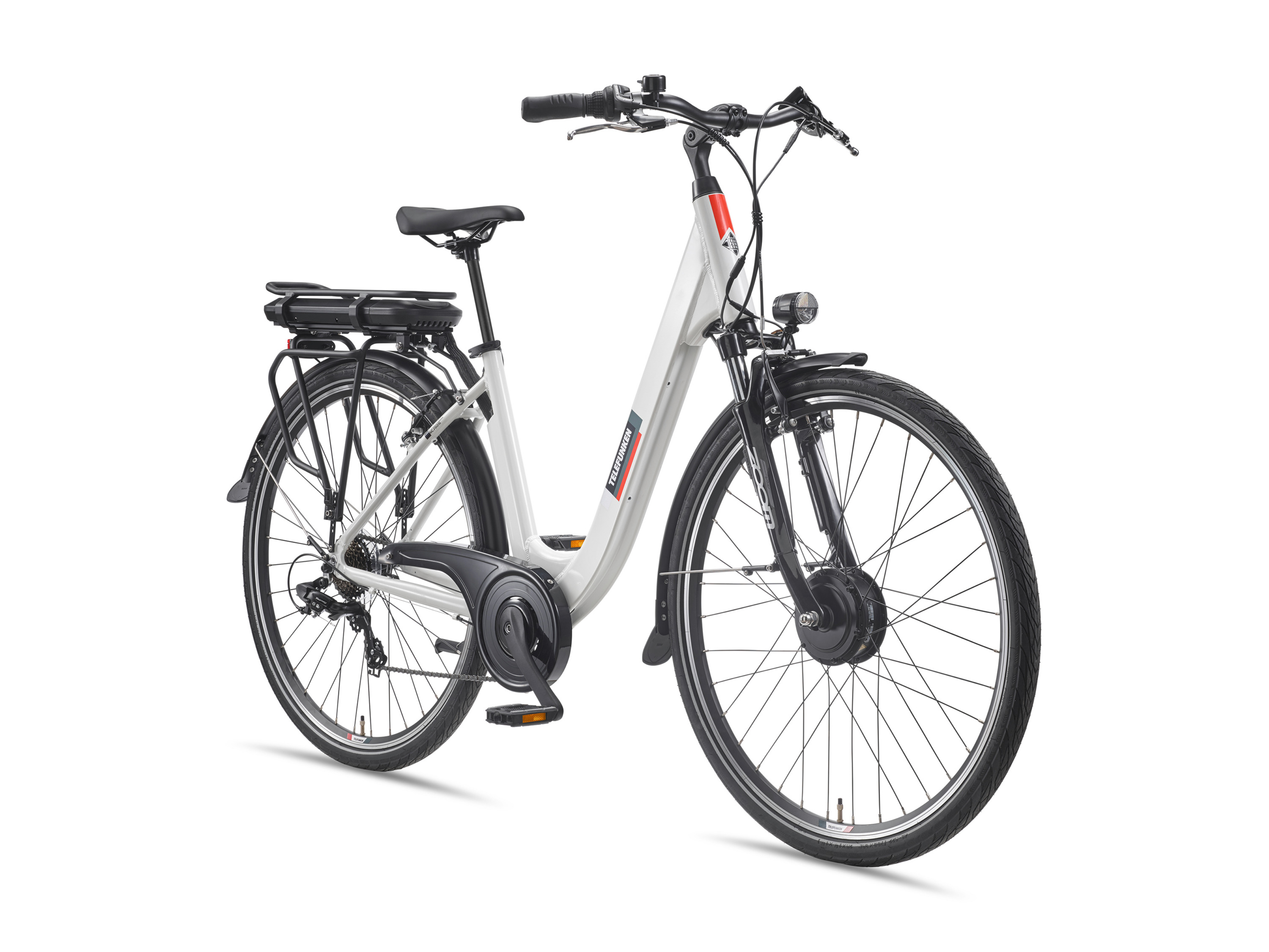 TELEFUNKEN Elektrische fiets City Multitalent RC826 , 28 inch